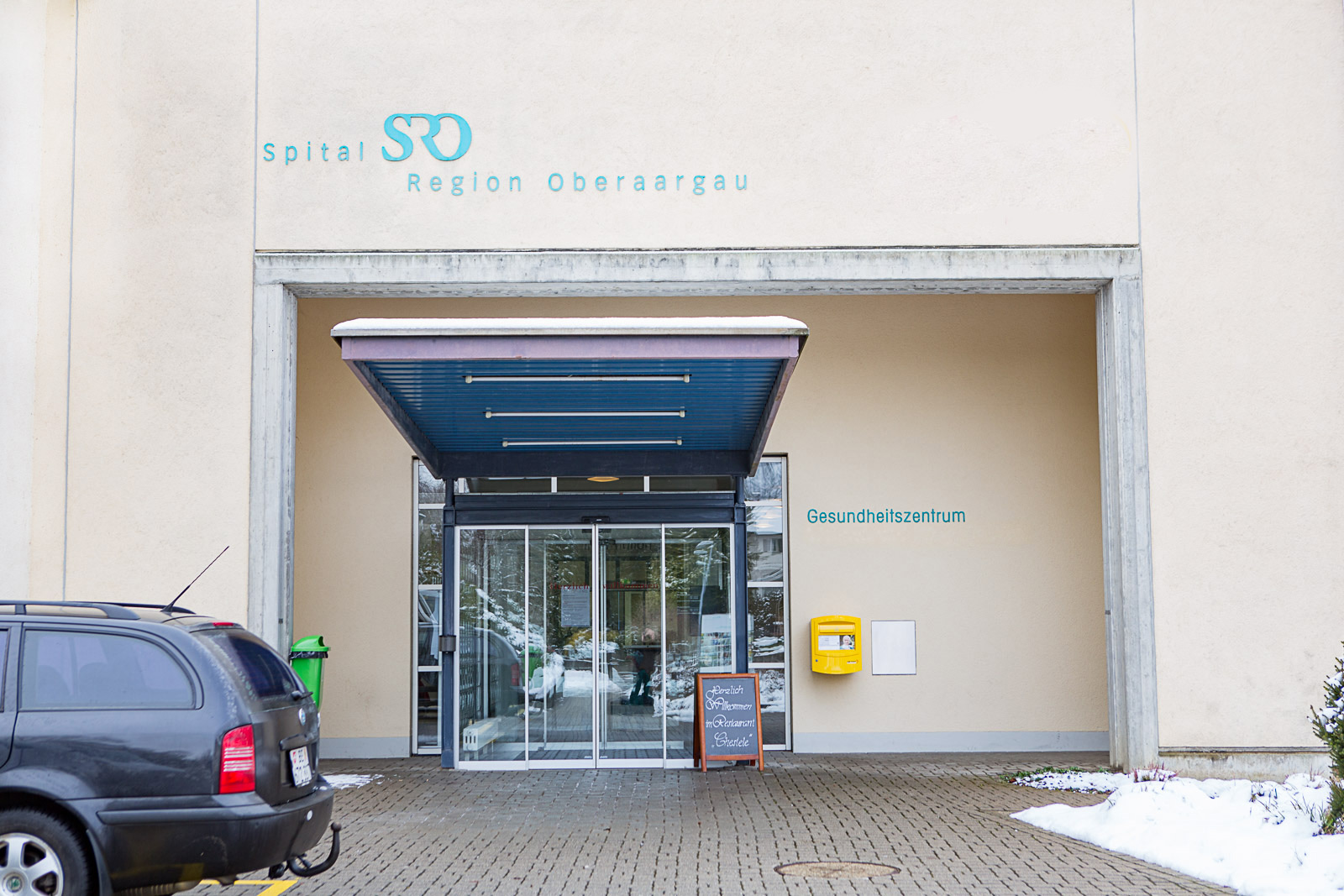 Eingang TCM Oberaargau Huttwil